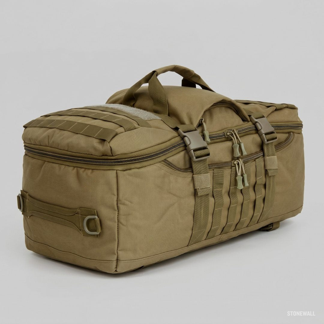 Atlas Tactical Duffel Bag — Large Military Backpack, MOLLE, Convertible Travel Bag