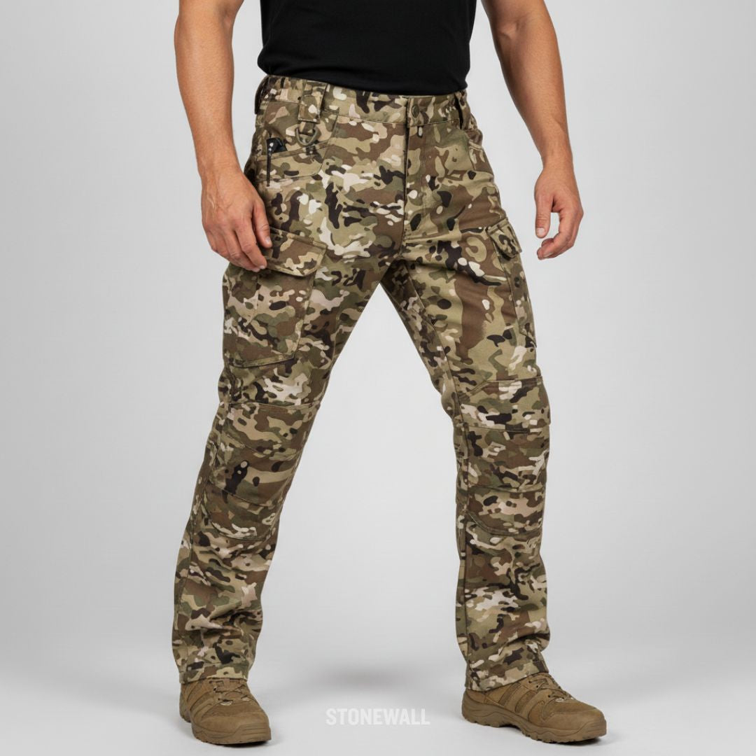 Vanguard Pro Waterproof Softshell Pants - Camo - Fleece Lined