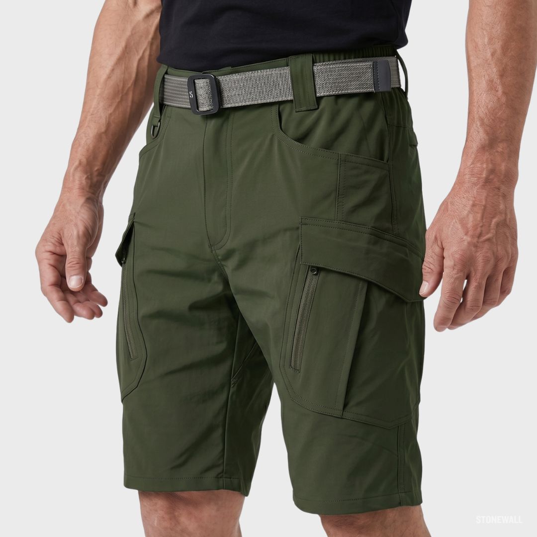 Field Cargo Shorts - Water Resistant, Multi-Pocket Tactical Shorts