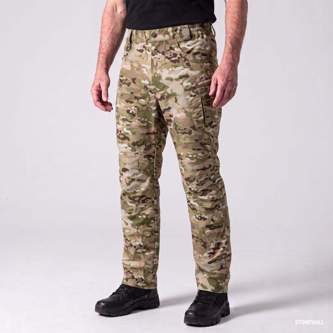 Force Hawk A2 Tactical Pants - Water Resistant, Stretch, Multi Pocket