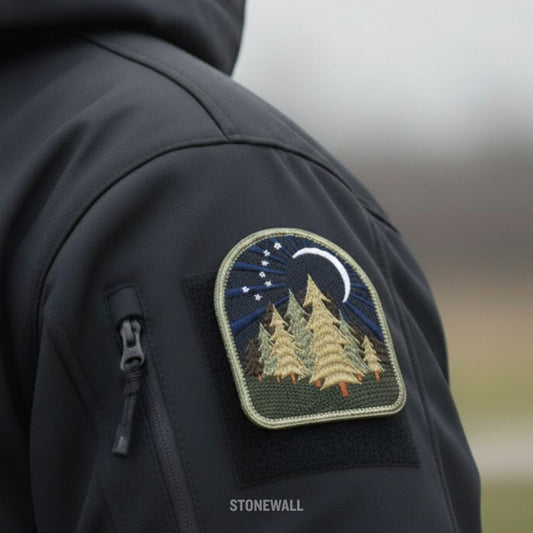 VELCRO PATCH FRONTIER - FOREST NIGHT