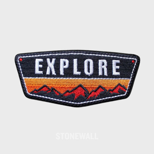 VELCRO PATCH FRONTIER - EXPLORE