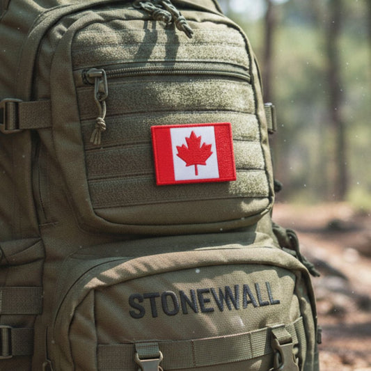 VELCRO PATCH HERITAGE - CANADA FLAG