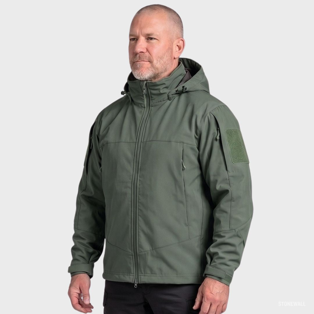 Stealth A1 - Tactical Softshell Jacket - Waterproof Fleece Lined
