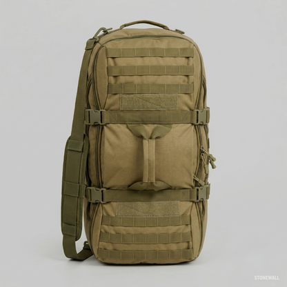 Atlas Tactical Duffel Bag — Large Military Backpack, MOLLE, Convertible Travel Bag