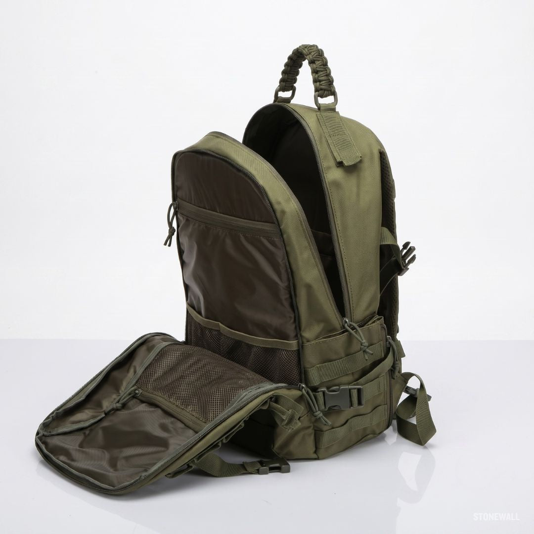 Atlas Tactical Backpack — Compact Military Hiking Rucksack, MOLLE, Lightweight, Outdoor