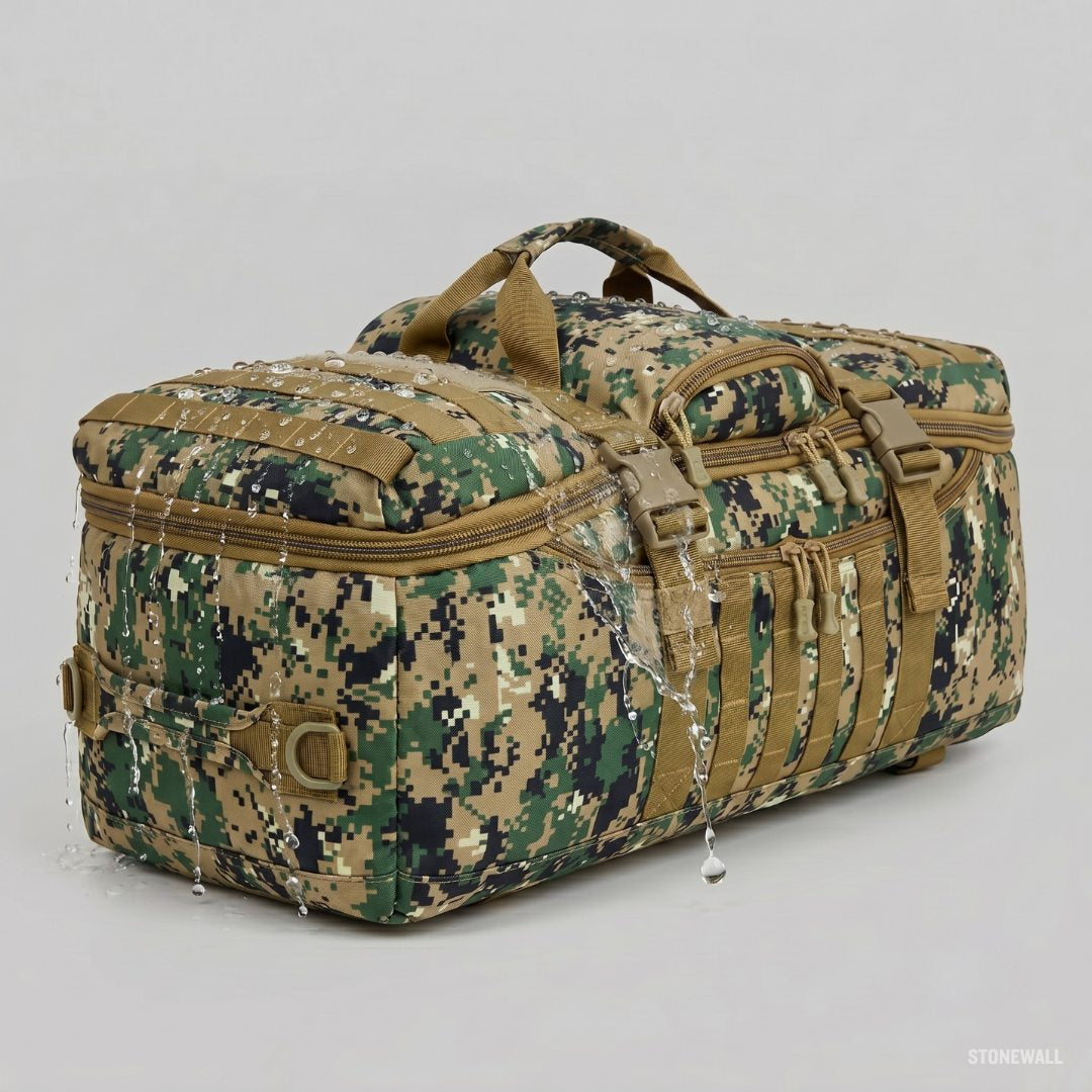 Atlas Tactical Duffel Bag — Large Military Backpack, MOLLE, Convertible Travel Bag