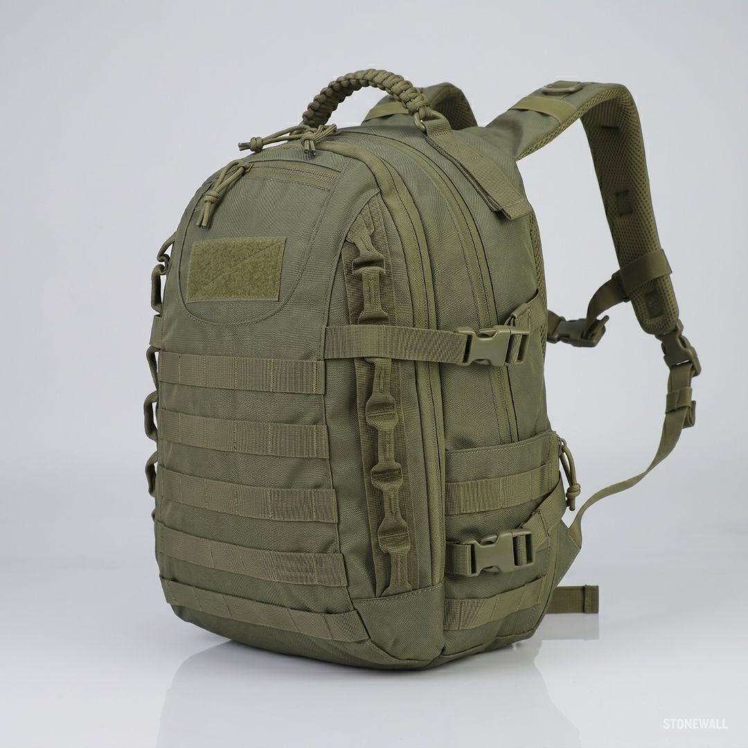 Atlas Tactical Backpack — Compact Military Hiking Rucksack, MOLLE, Lightweight, Outdoor