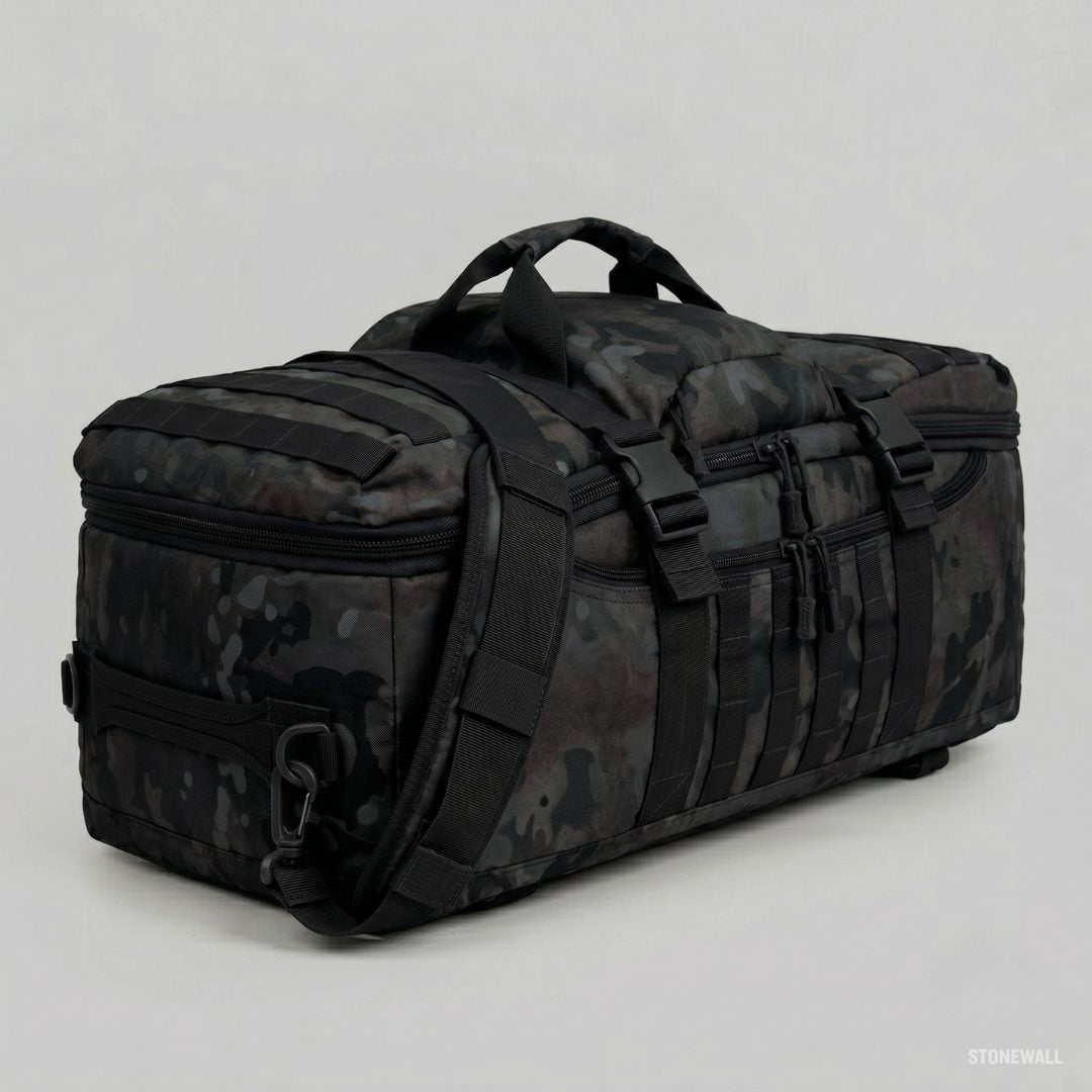 Atlas Tactical Duffel Bag — Large Military Backpack, MOLLE, Convertible Travel Bag
