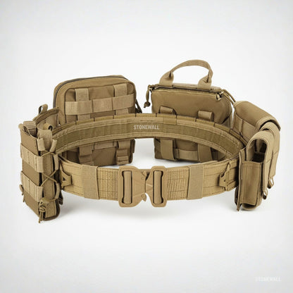Operator HD MOLLE Tactical Belt System – Complete Loadout Rig