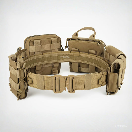 Operator HD MOLLE Tactical Belt System – Complete Loadout Rig