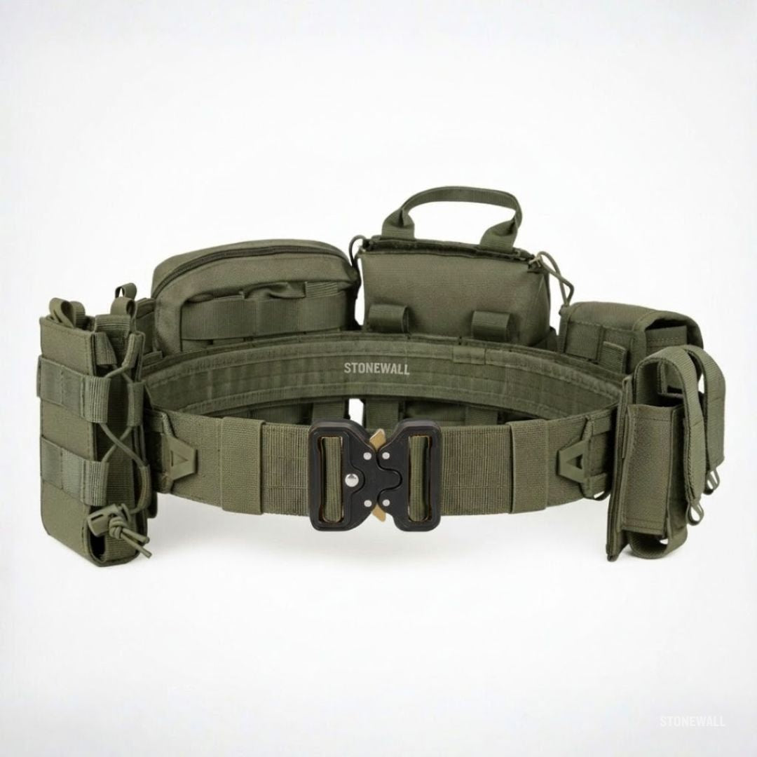 Operator HD MOLLE Tactical Belt System – Complete Loadout Rig