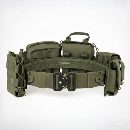 Operator HD MOLLE Tactical Belt System – Complete Loadout Rig