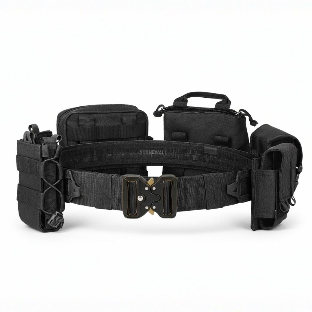 Operator HD MOLLE Tactical Belt System – Complete Loadout Rig