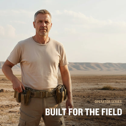 Operator HD MOLLE Tactical Belt System – Complete Loadout Rig