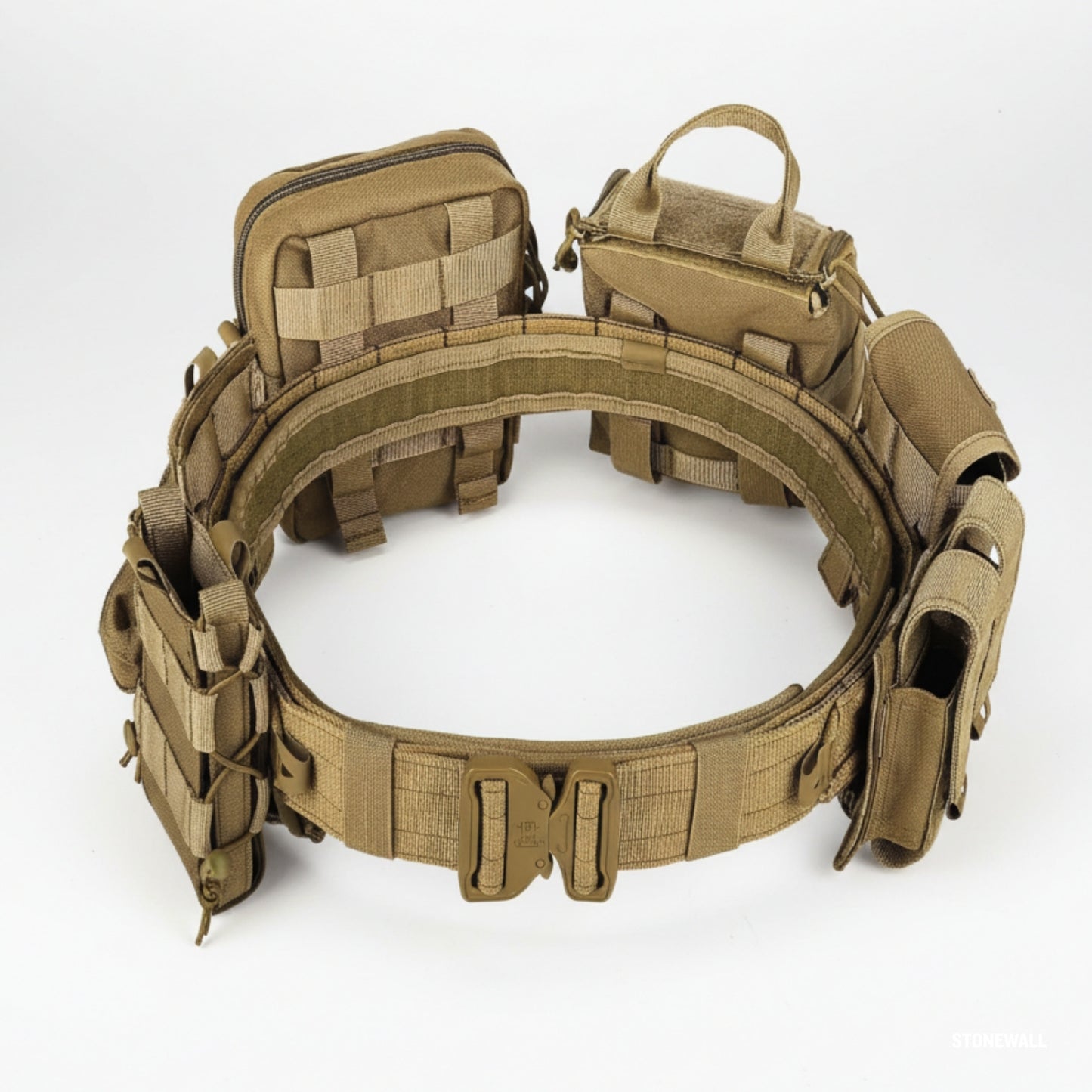 Operator HD MOLLE Tactical Belt System – Complete Loadout Rig
