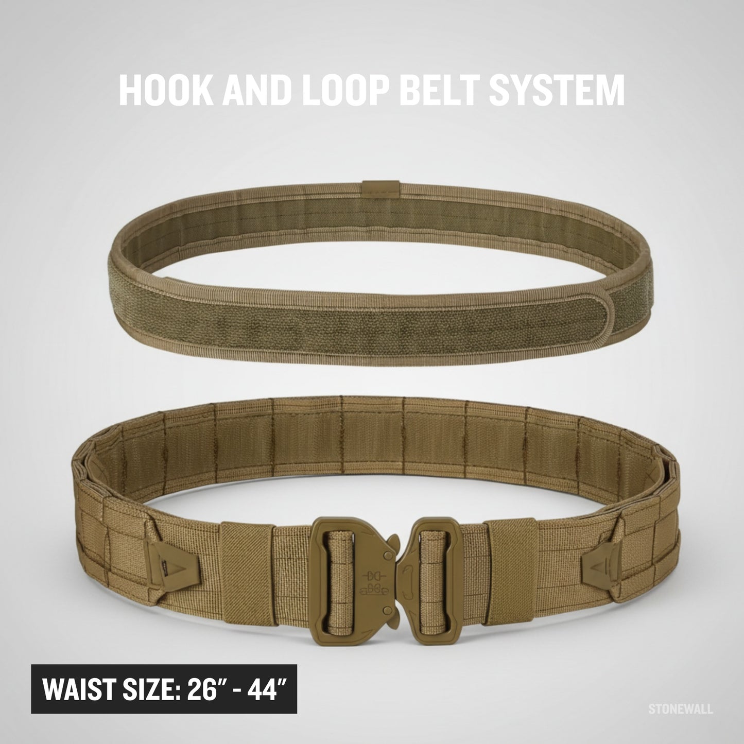 Operator HD MOLLE Tactical Belt System – Complete Loadout Rig