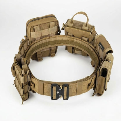 Operator HD MOLLE Tactical Belt System – Complete Loadout Rig