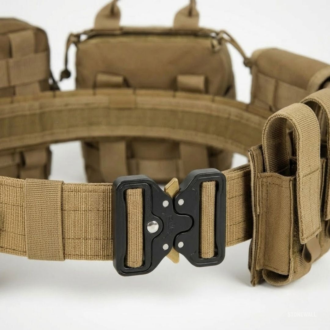 Operator HD MOLLE Tactical Belt System – Complete Loadout Rig