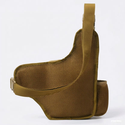 Delta Crossbody Sling Bag — MOLLE, Water-Resistant, Tactical EDC Chest Bag