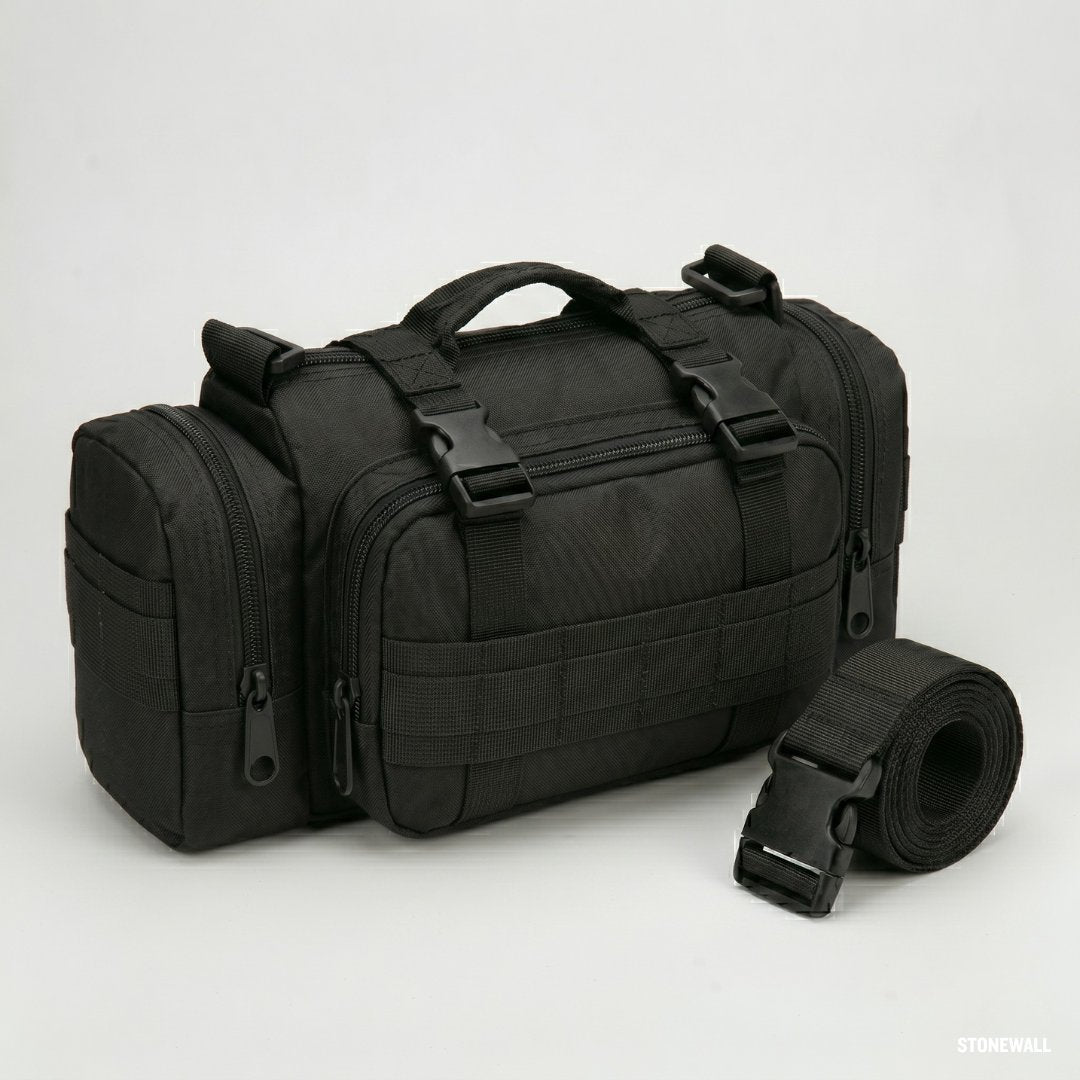 Delta Tactical Sling Bag - MOLLE, Water-Resistant Shoulder Bag, Waist Pack & EDC Backpack