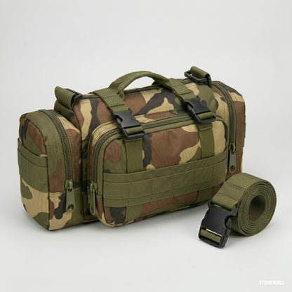 Delta Tactical Sling Bag - MOLLE, Water-Resistant Shoulder Bag, Waist Pack & EDC Backpack