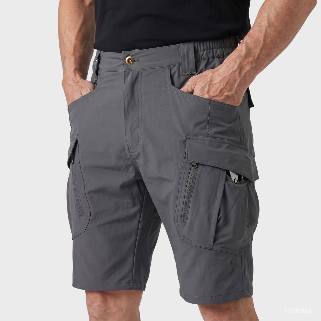 Field Cargo Shorts - Water Resistant, Multi-Pocket Tactical Shorts