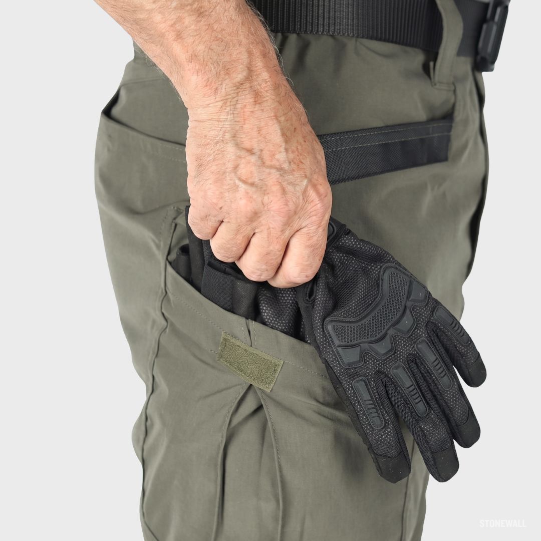 Force Falcon P1 - Tactical Cargo Pants - Ripstop Material, Water-Resistant
