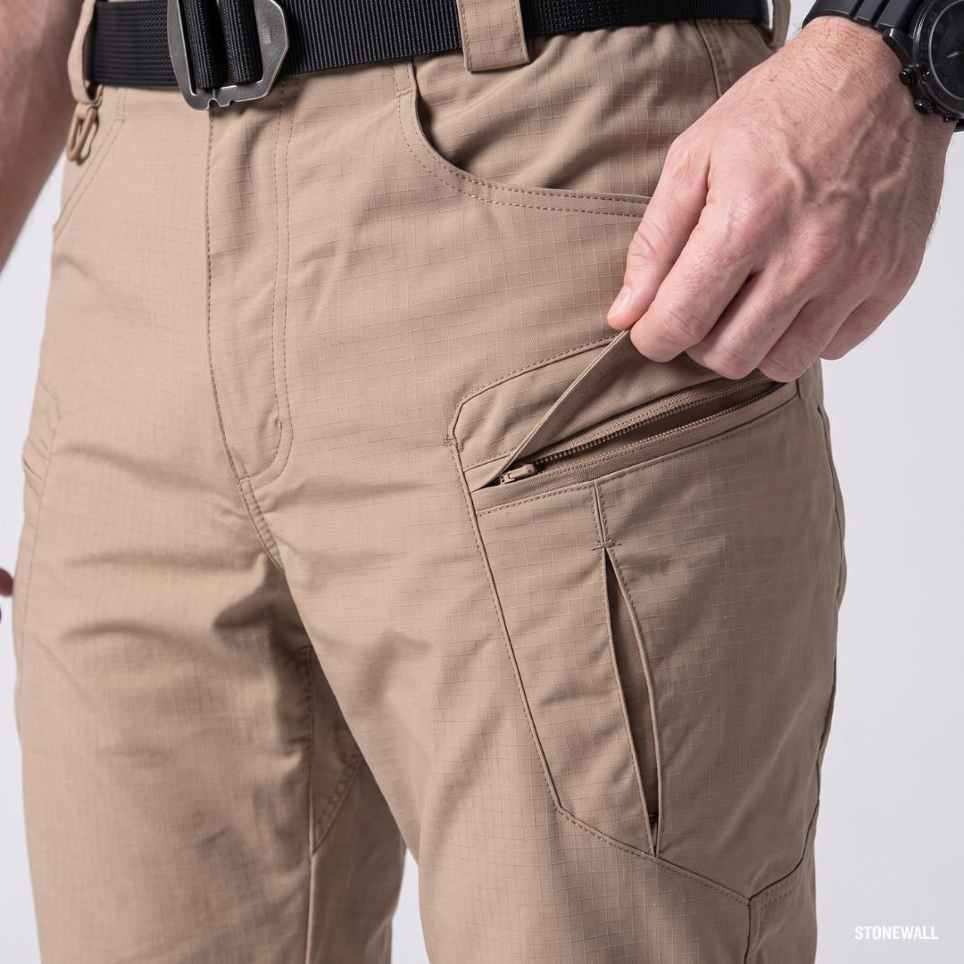 Force Hawk A2 Tactical Pants - Water Resistant, Stretch, Multi Pocket