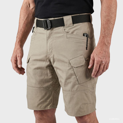 Force Tactical Cargo Shorts - Water Resistant - 10 Pockets
