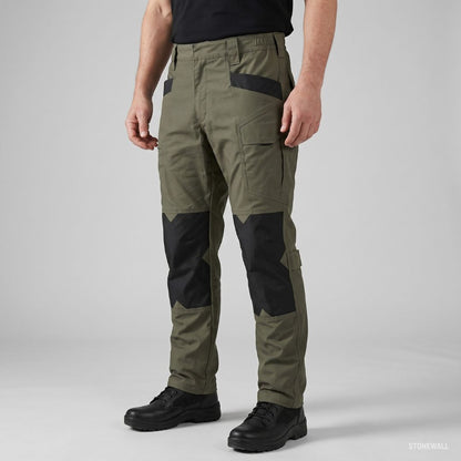 Force Falcon P1 - Tactical Cargo Pants - Ripstop Material, Water-Resistant