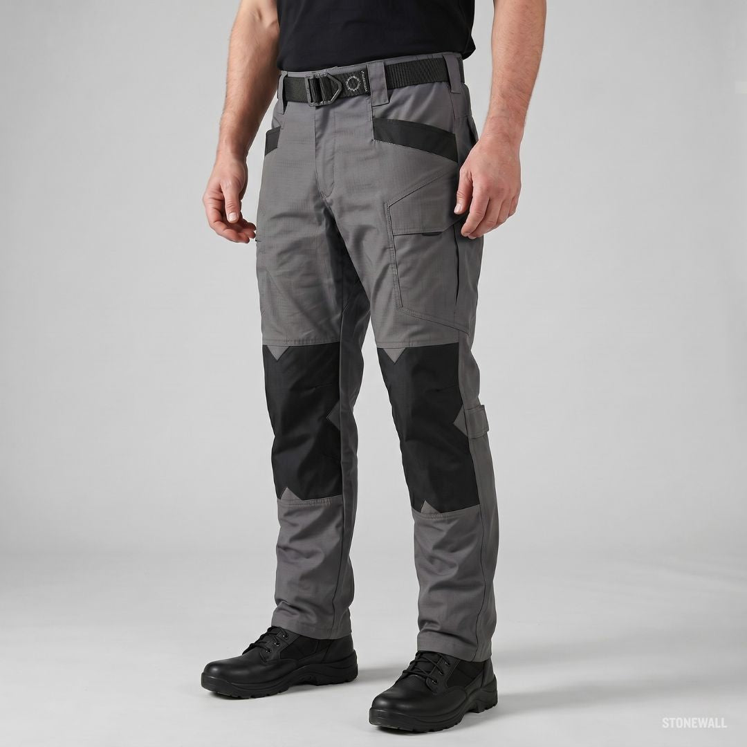 Force Falcon P1 - Tactical Cargo Pants - Ripstop Material, Water-Resistant