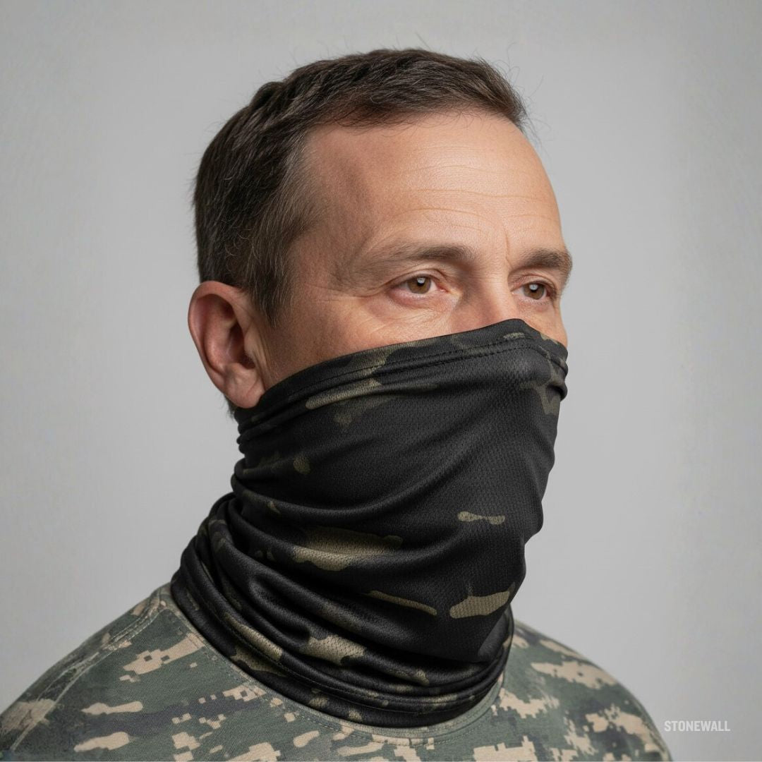 Recon Neck Gaiter — Breathable Mesh Face & Neck Cover
