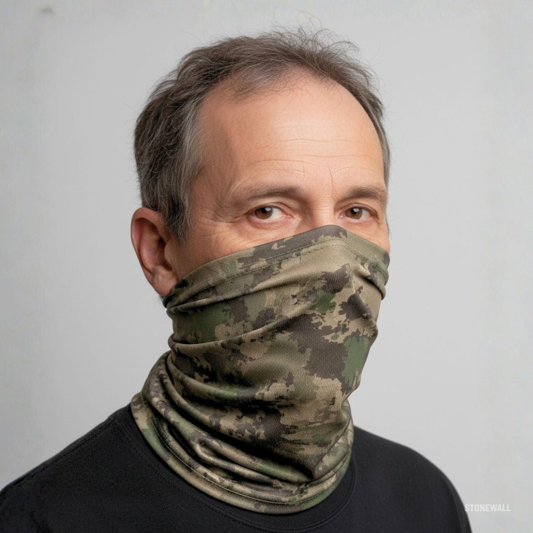 Recon Neck Gaiter — Breathable Mesh Face & Neck Cover