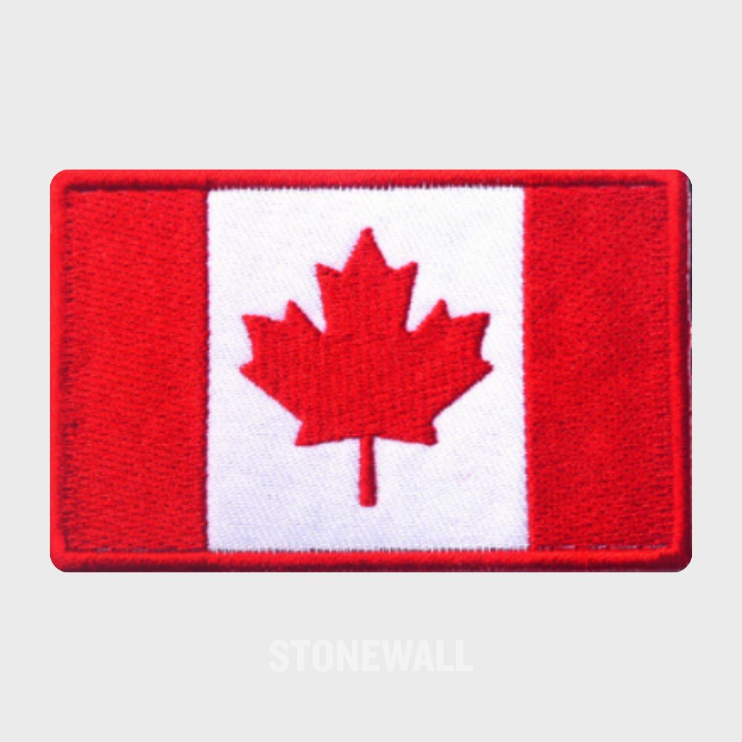 VELCRO PATCH HERITAGE - CANADA FLAG