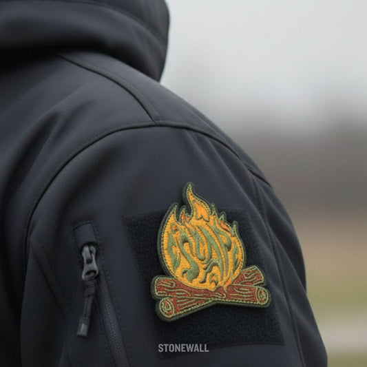 VELCRO PATCH FRONTIER - CAMPFIRE