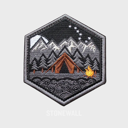 VELCRO PATCH FRONTIER - NIGHT CAMPFIRE