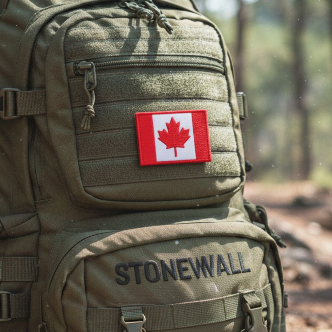 VELCRO PATCH HERITAGE - CANADA FLAG