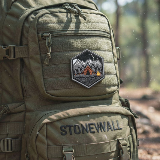 VELCRO PATCH FRONTIER - NIGHT CAMPFIRE