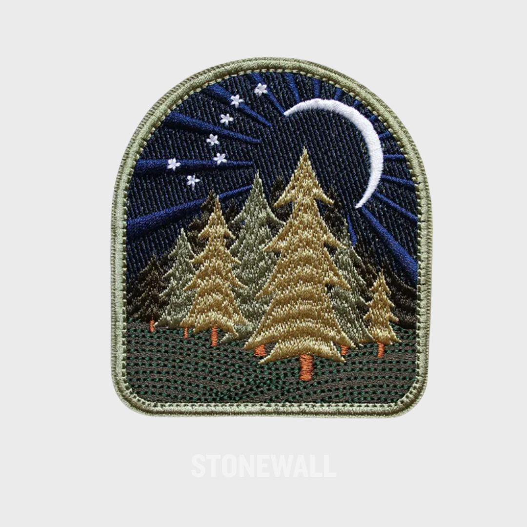 VELCRO PATCH FRONTIER - FOREST NIGHT