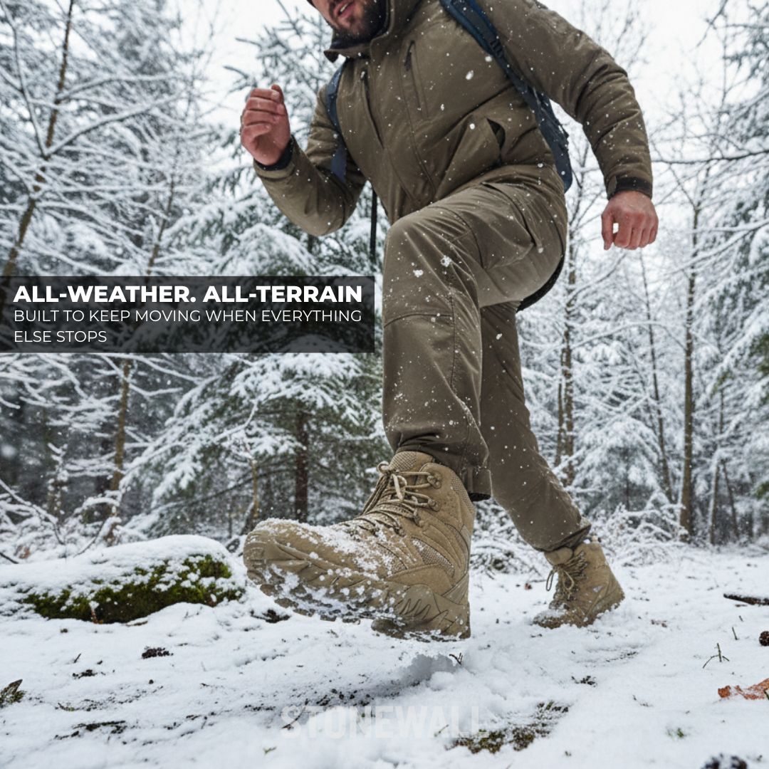 Stonewall - Tactical Comfort-Fit Zipper Boots