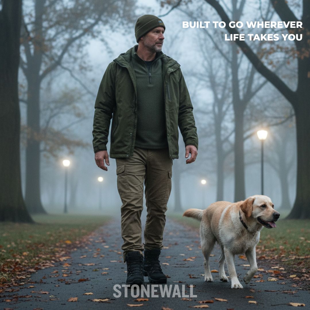 Stonewall - Tactical Comfort-Fit Zipper Boots