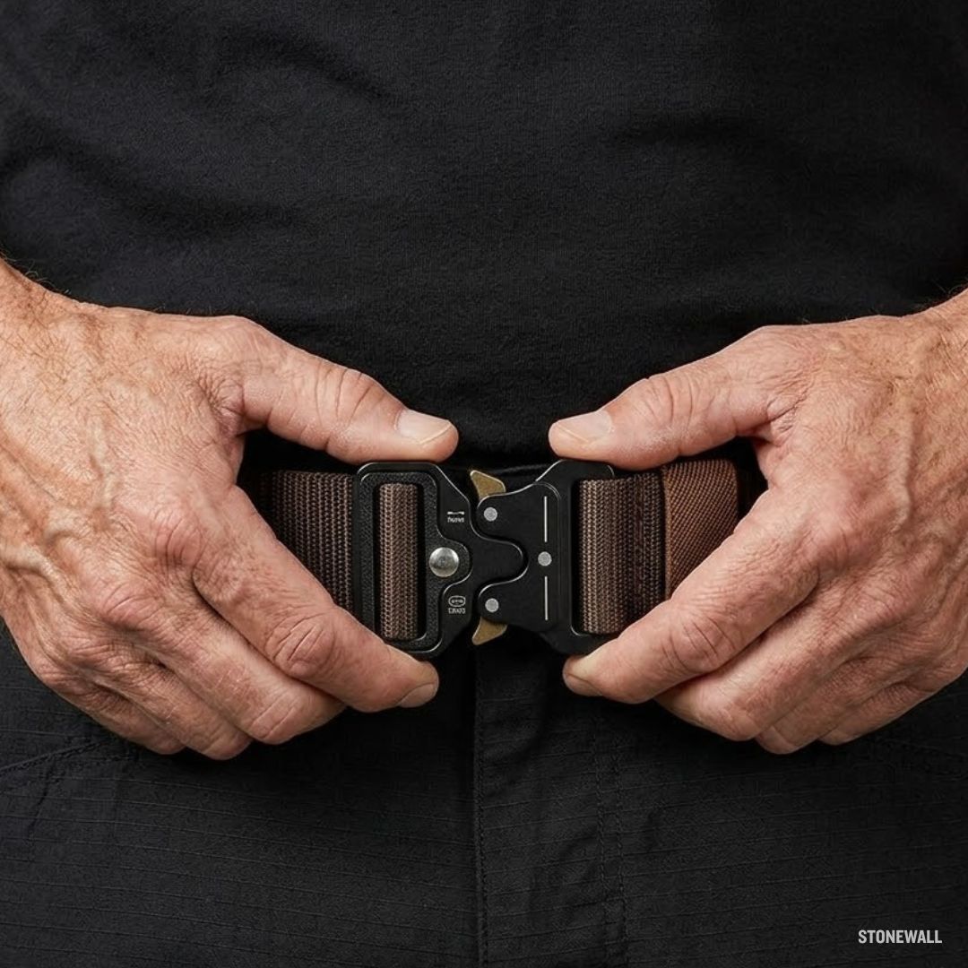 Ranger Tactical Belt - Quick Release, EDC, Alloy Buckle 1.5"