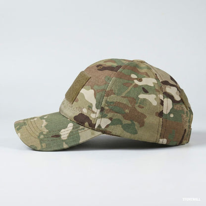 Recon Camo Hat - Ventilated Cap with Velcro Panel