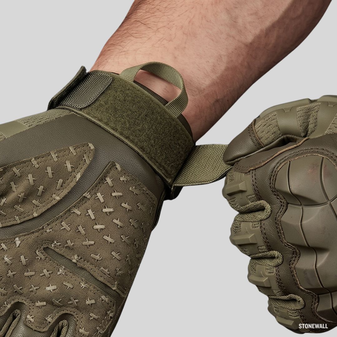 Recon GripCore™ Heavy-Duty Tactical Gloves - Knuckle Guard, Touch Screen