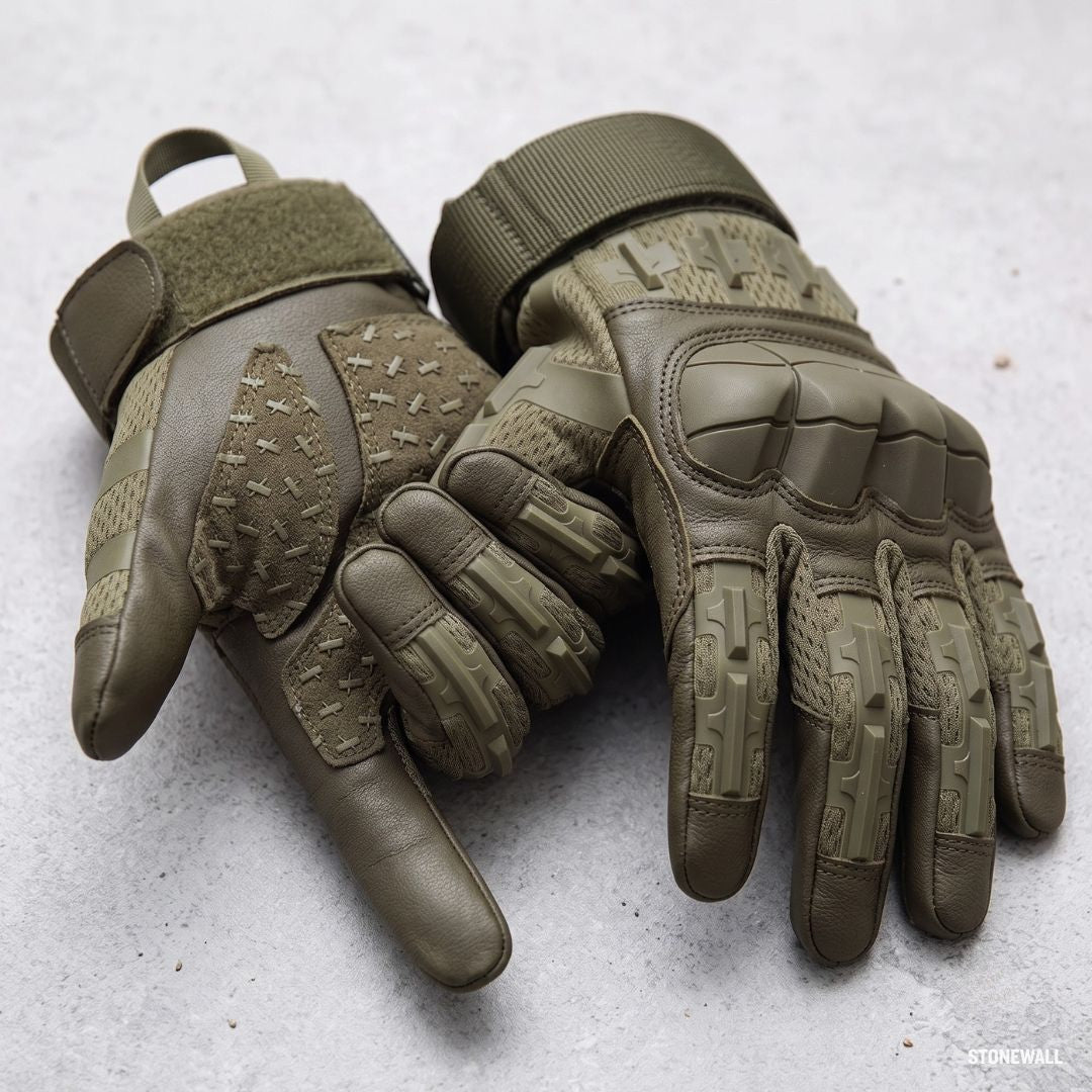 Recon GripCore™ Heavy-Duty Tactical Gloves - Knuckle Guard, Touch Screen