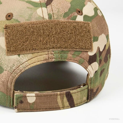 Recon Camo Mesh Hat - Ventilated Cap with Velcro Panel