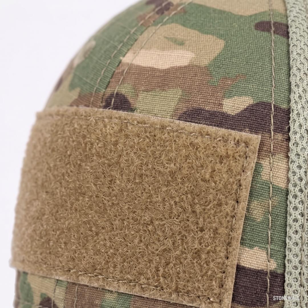 Recon Camo Mesh Hat - Ventilated Cap with Velcro Panel