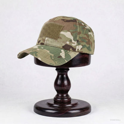 Recon Camo Hat - Ventilated Cap with Velcro Panel
