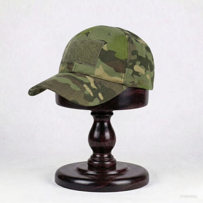 Recon Camo Hat - Ventilated Cap with Velcro Panel